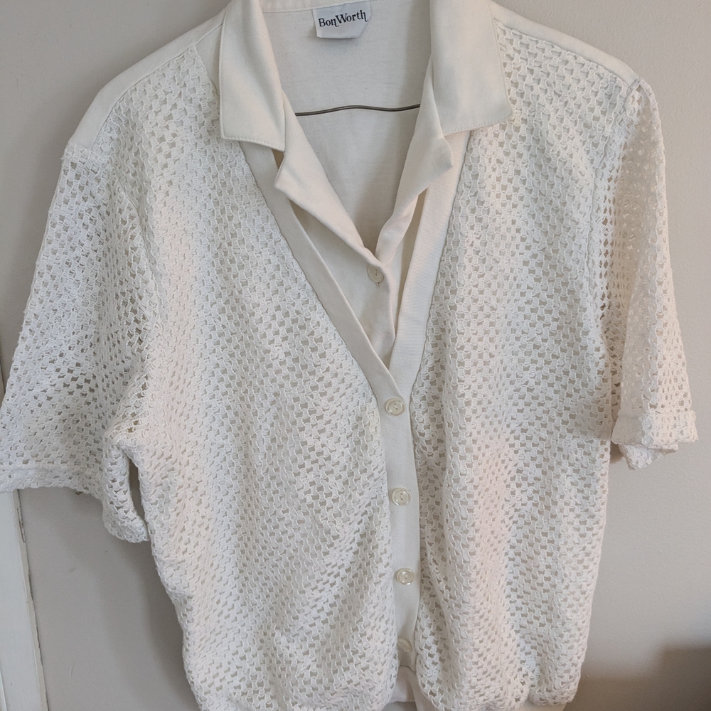 BonWorth White Women's Top
